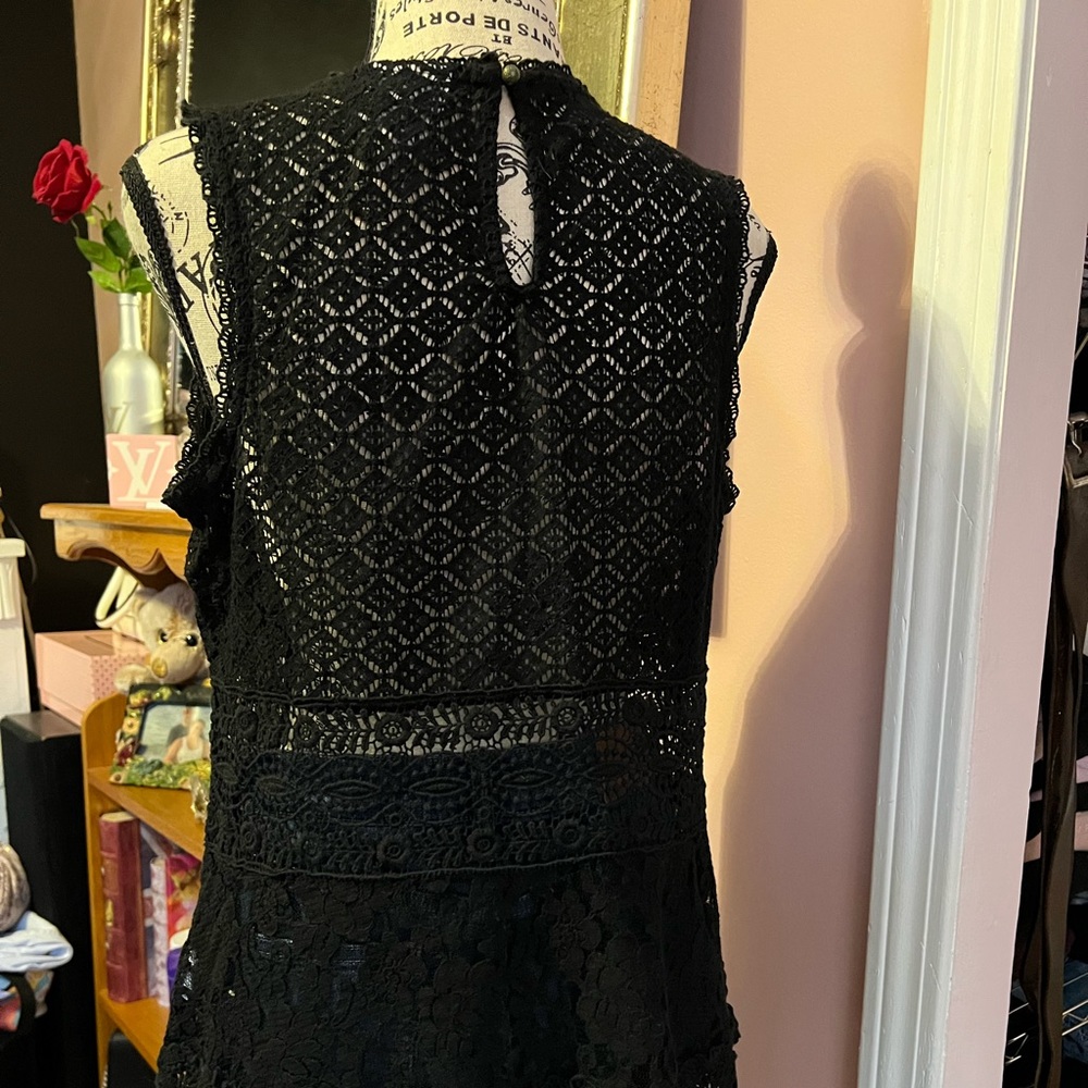 Knox Rose Lace Peplum Top